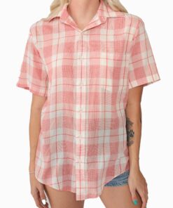 Checkered Button Up Shirt CL34