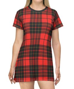 Red And Black Casual Summer Dress CL29