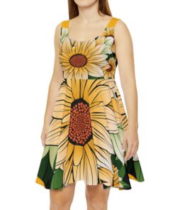 Sunny Floral Women's Skater Dress CL23