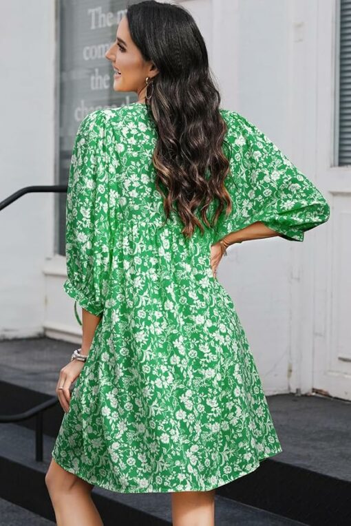 Boho Floral Summer Dress CL2 - Image 2