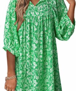 Boho Floral Summer Dress CL2