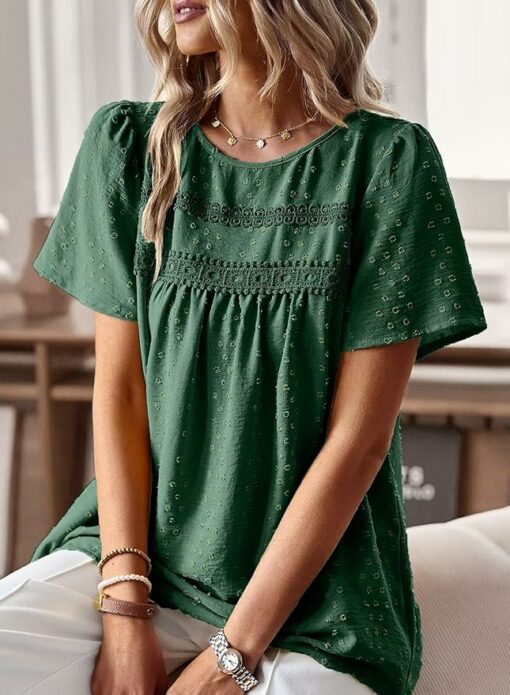 Crewneck Short Sleeve Shirt CL46 - Image 2