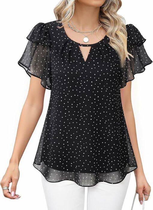 Dressy Casual Summer Top CL15