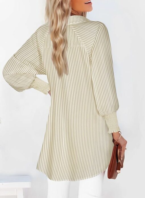 Oversized Button Down Blouse CL11 - Image 2