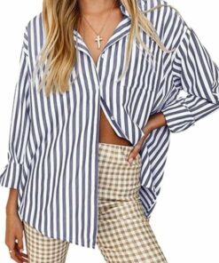 Striped Long Sleeve Shirt CL19