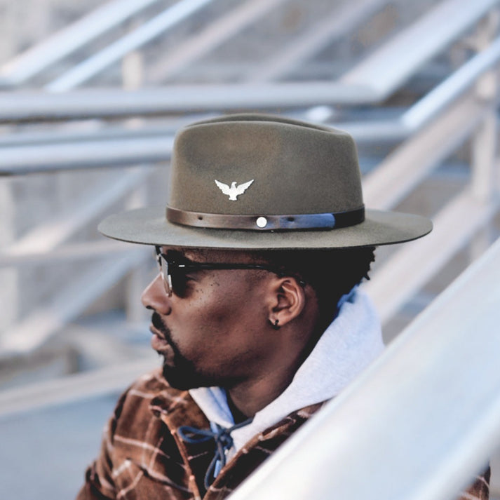 Dapper Men's Felt Fedora Hat Black - Image 36