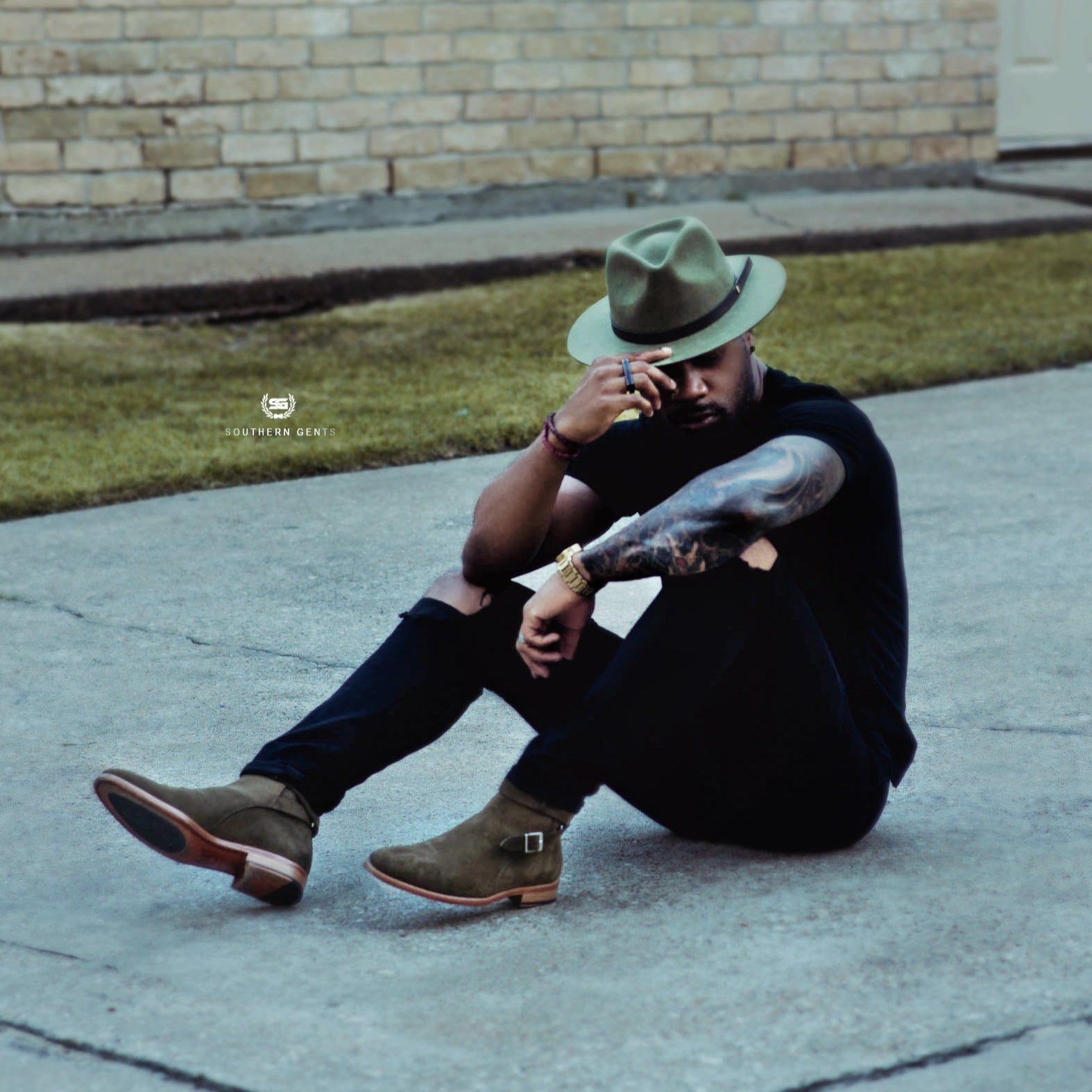 Dapper Men's Felt Fedora Hat Black - Image 15