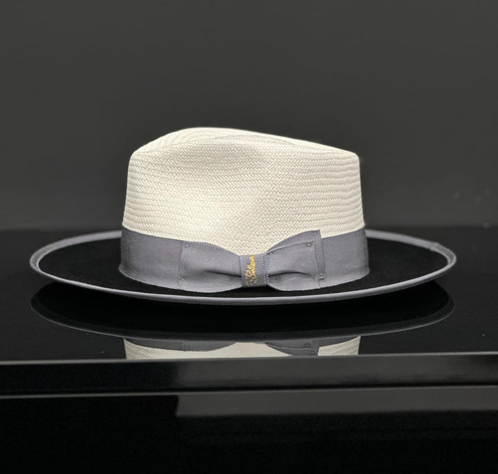 Effortless Class Two Stone Straw Felt Fedora Hat-Camel - Image 9