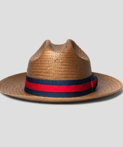 Miller Ranch Fedora Patriotic Straw