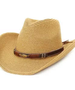Western Cowboy Straw Sun Hat