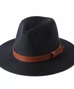 Wide Brim Straw Panama Hat